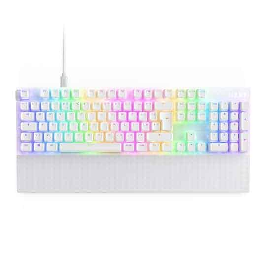 (image for) NZXT Function 2 Full Size Wired White Optical Switch Keyboard